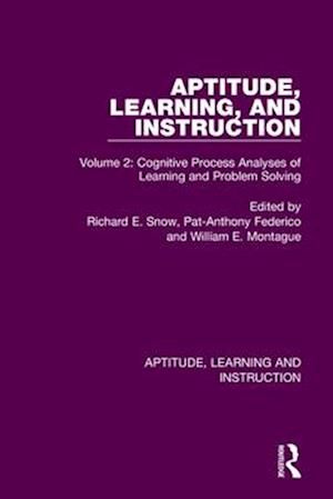 Aptitude, Learning, and Instruction