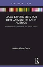 Legal Experiments for Development in Latin America