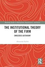 The Institutional Theory of the Firm