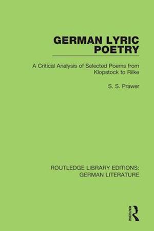 German Lyric Poetry