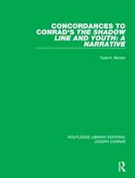 Concordances to Conrad's The Shadow Line and Youth: A Narrative