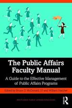 The Public Affairs Faculty Manual
