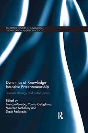 Dynamics of Knowledge Intensive Entrepreneurship