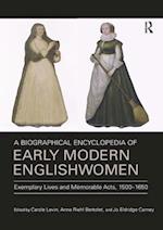 A Biographical Encyclopedia of Early Modern Englishwomen