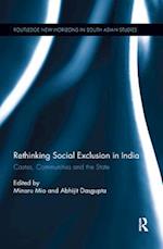Rethinking Social Exclusion in India