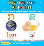 My First Lao Alphabets Picture Book with English Translations