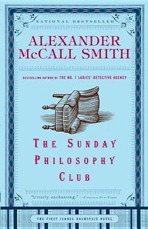 F Sunday Philosophy Club af Alexander McCall Smith som e bog i