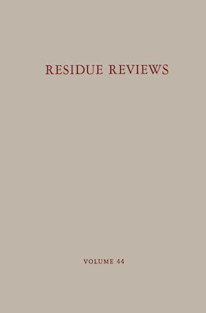 Residue Reviews