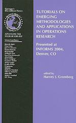 Tutorials on Emerging Methodologies and Applications in Operations Research