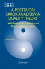 Posteriori Error Analysis Via Duality Theory