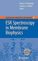 ESR Spectroscopy in Membrane Biophysics