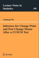 Inference for Change Point and Post Change Means After a CUSUM Test