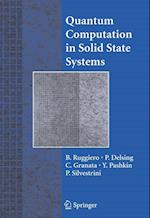 Quantum Computing in Solid State Systems