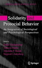 Solidarity and Prosocial Behavior