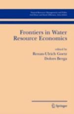 Frontiers in Water Resource Economics