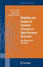 Modeling and Analysis of Transient Processes in Open Resonant Structures
