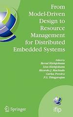 From Model-Driven Design to Resource Management for Distributed Embedded Systems