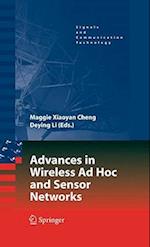 Advances in Wireless Ad Hoc and Sensor Networks