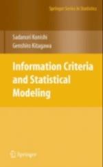 Information Criteria and Statistical Modeling