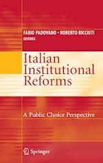 Italian Institutional Reforms: A Public Choice Perspective