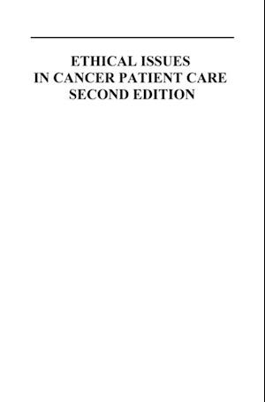 Ethical Issues in Cancer Patient Care