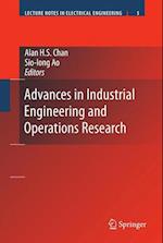 Advances in Industrial Engineering and Operations Research
