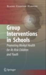 Group Interventions in Schools