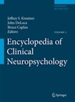 Encyclopedia of Clinical Neuropsychology