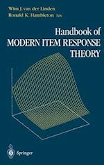 Handbook of Modern Item Response Theory