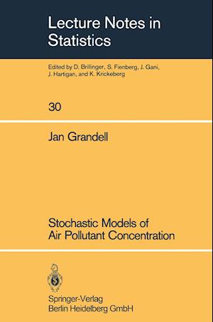 Stochastic Models of Air Pollutant Concentration