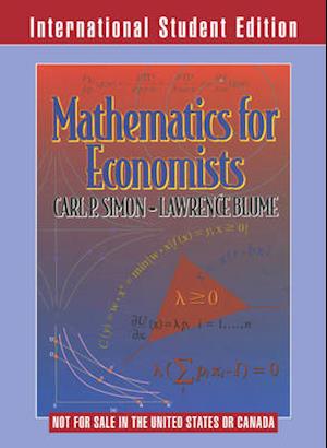 Mathematics for Economists