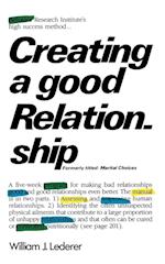 Creating a Good Relationship