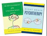 The Development of the Unconscious Mind / Right Brain Psychotherapy Two-Book Set
