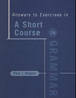 Short Course in Grammar, Answer Book