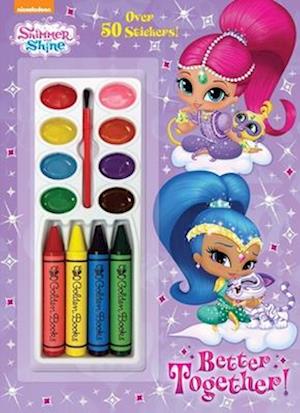 Better Together! (Shimmer and Shine) [With Four Chunky Crayons]