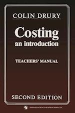 Costing : An introduction Teachers' Manual 