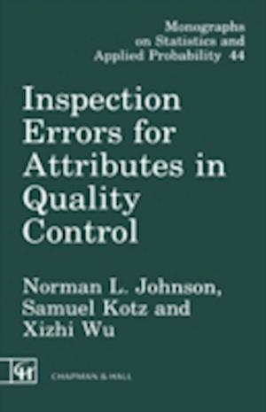 Inspection Errors for Attributes in Quality Control