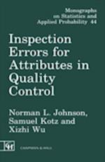 Inspection Errors for Attributes in Quality Control