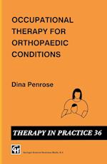 Occupational Therapy for Orthopaedic Conditions