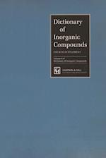 Dictionary of Inorganic Compounds, Supplement 4