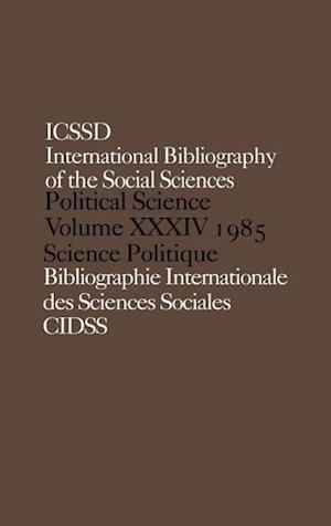 IBSS: Political Science: 1985 Volume 34