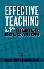 Effective Teaching in Higher Education