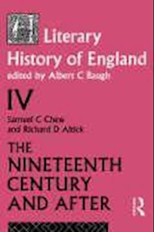 A Literary History of England Vol. 4