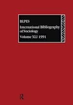 IBSS: Sociology: 1991 Vol 41