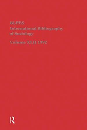 IBSS: Sociology: 1992 Vol 42