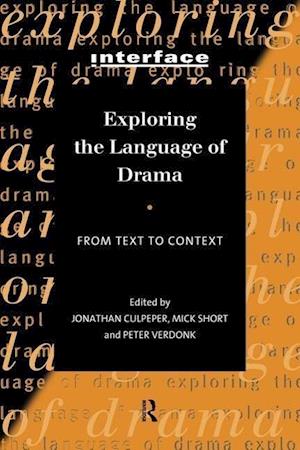 Exploring the Language of Drama