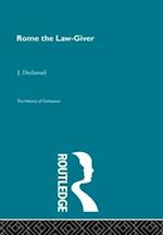 Rome the Law-Giver