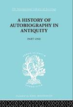 A History of Autobiography in Antiquity