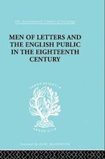 Men of Letters and the English Public in the 18th Century