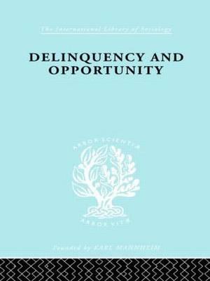 Delinquency and Opportunity